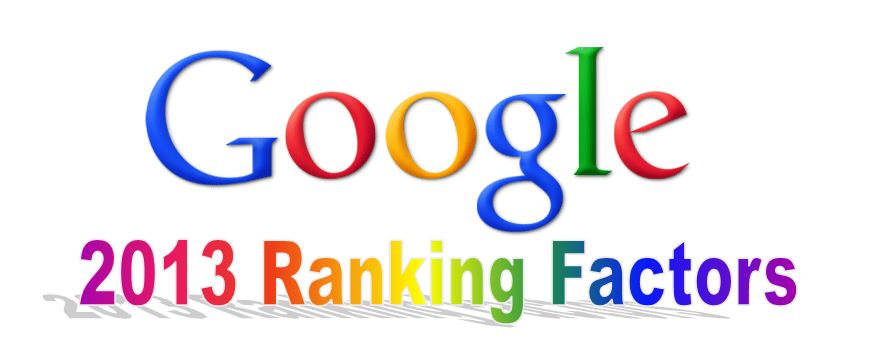 Google SEO Ranking Factors