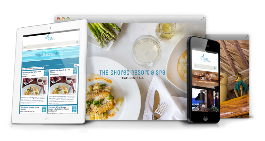 Azure Restaurant Website