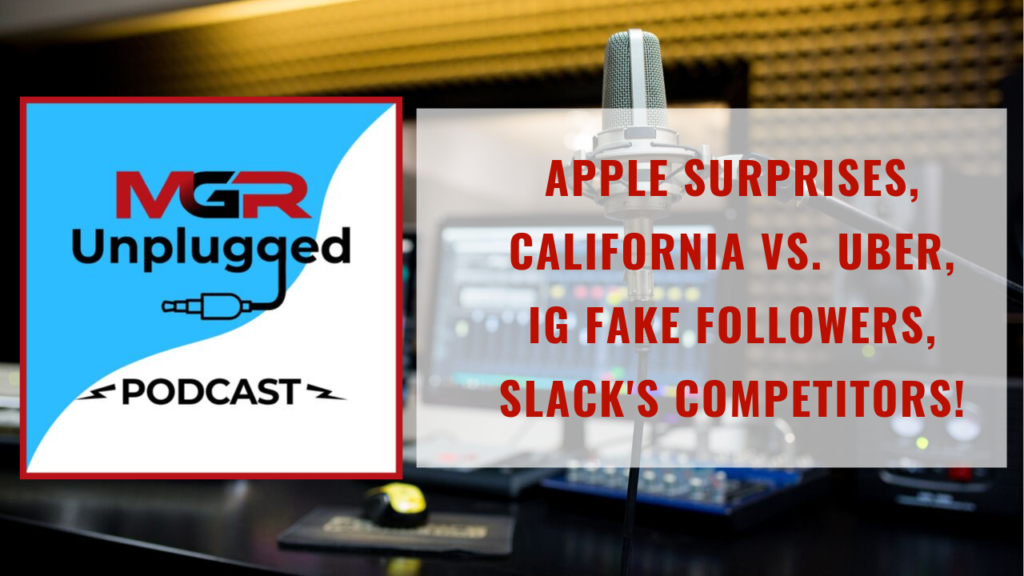 Apple's Announcement - MGR Unplugged Podcast